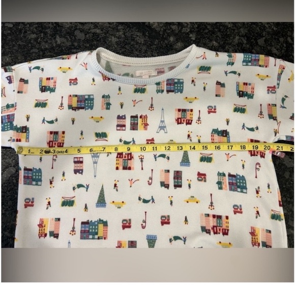 Lauren Conrad off white Christmas lightweight sweater size M - Picture 6 of 7